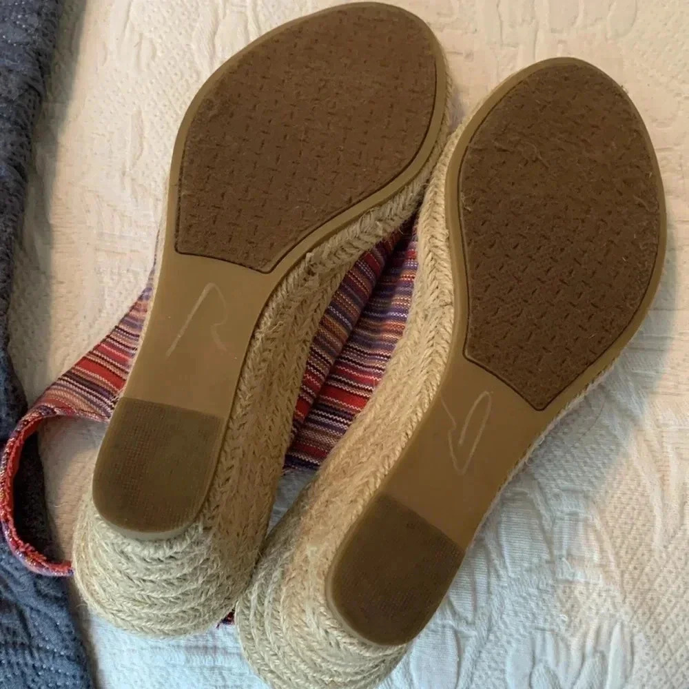 Pinstripe wedges 9 - Picture 3 of 8
